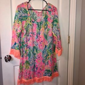 Lilly Pulitzer fringe dress
